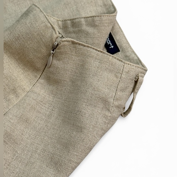 Vintage Liz Sport Linen Pencil Skirt - Picture 4 of 9